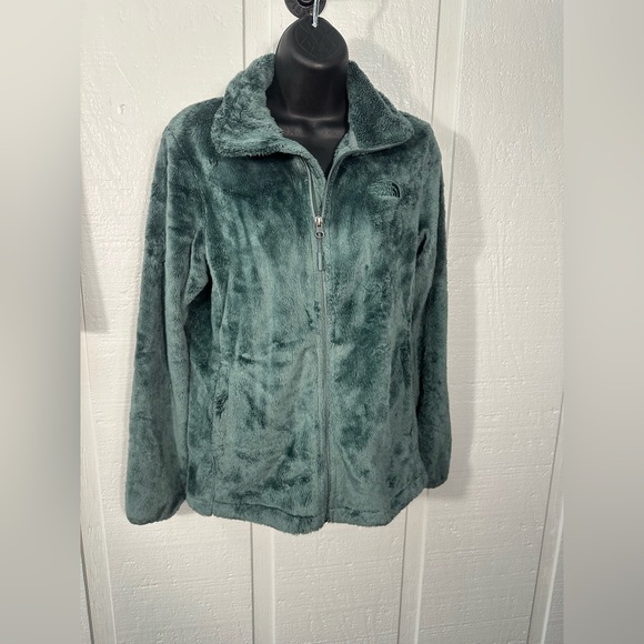 The North Face Jackets & Blazers - The North Face Furry Raschel Fleece Zip Front Jacket Zip Pockets Size Small EUC